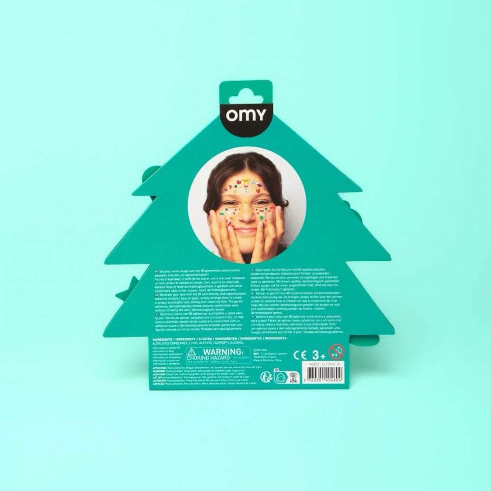 FACE STICKERS - HO HO