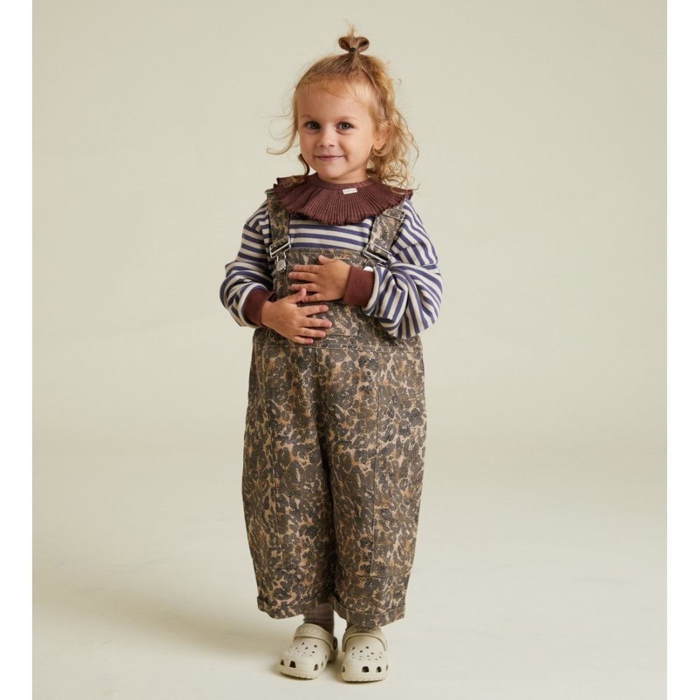 BLYTHE LEOPARD DUNGAREE
