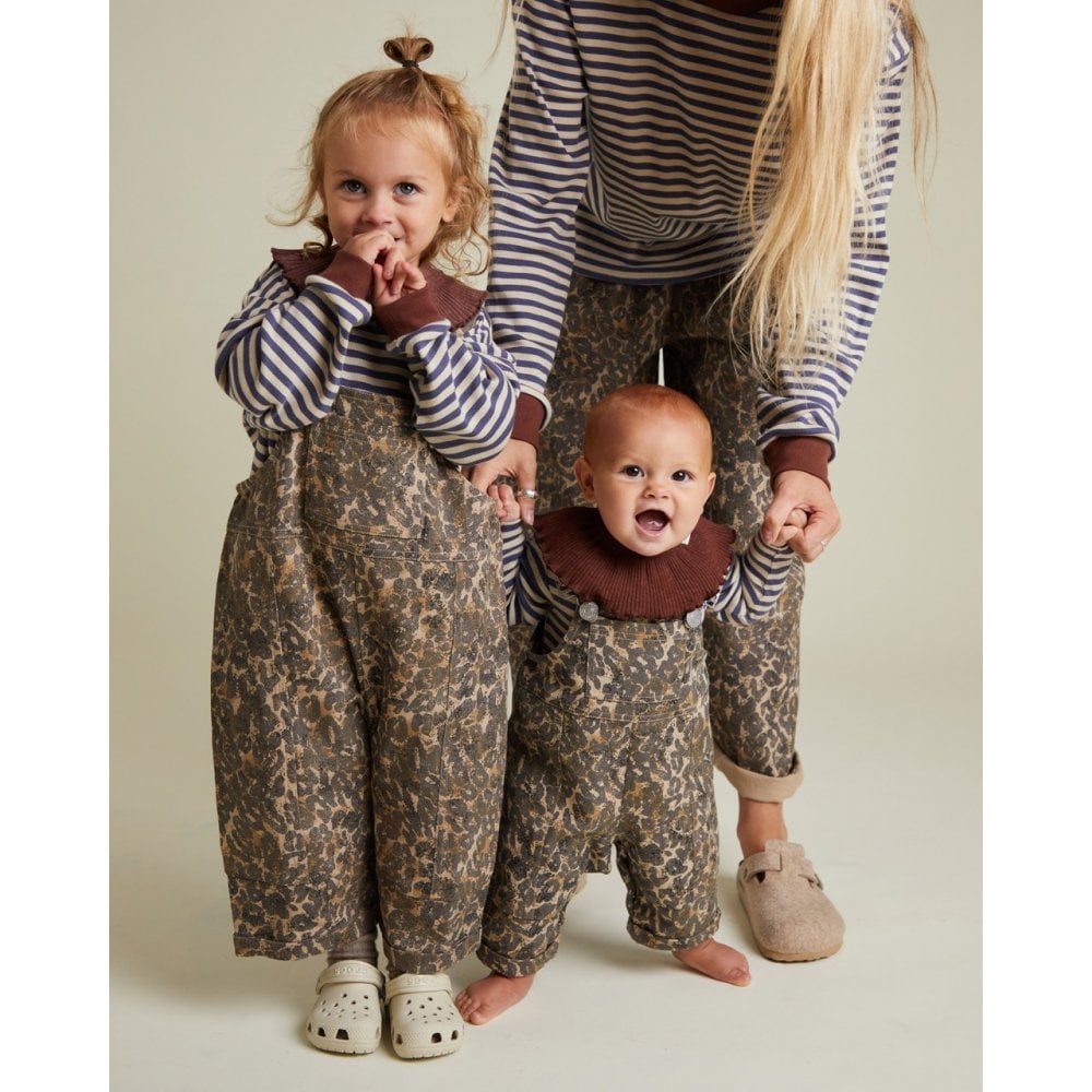 BLYTHE LEOPARD DUNGAREE