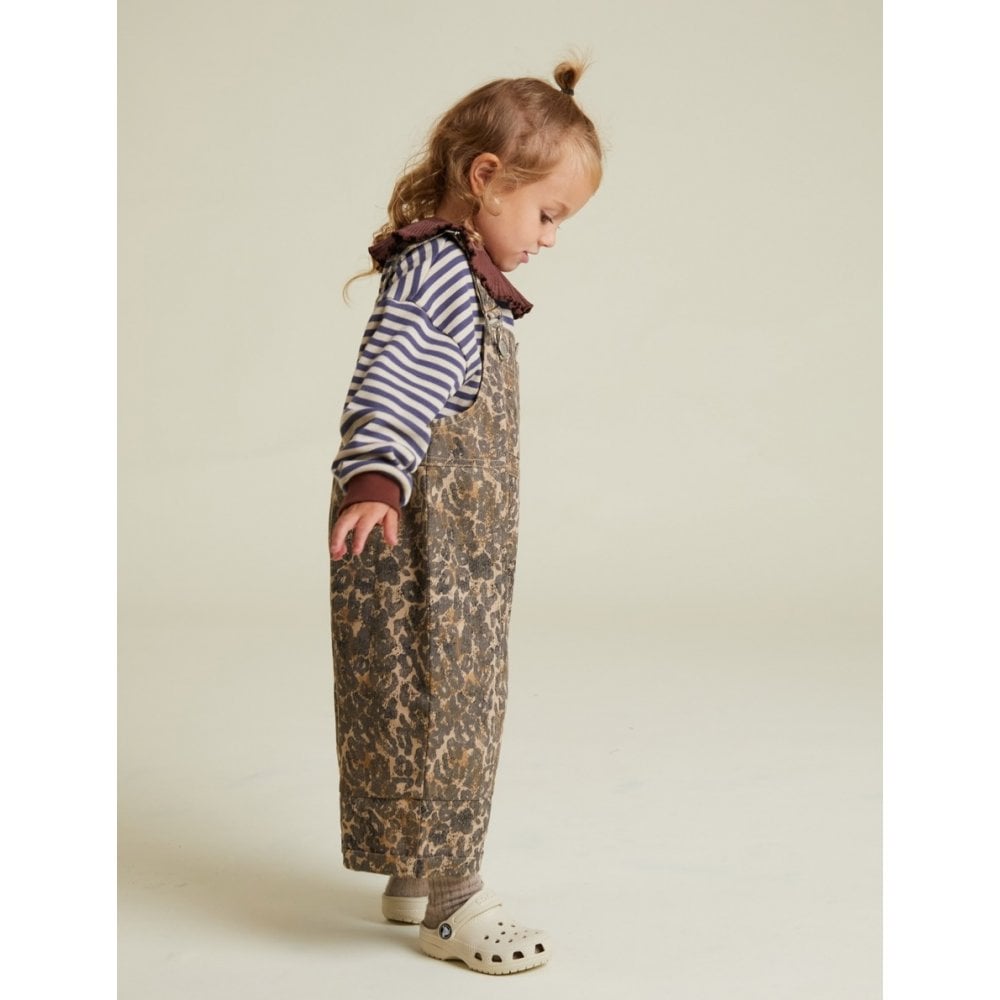 BLYTHE LEOPARD DUNGAREE