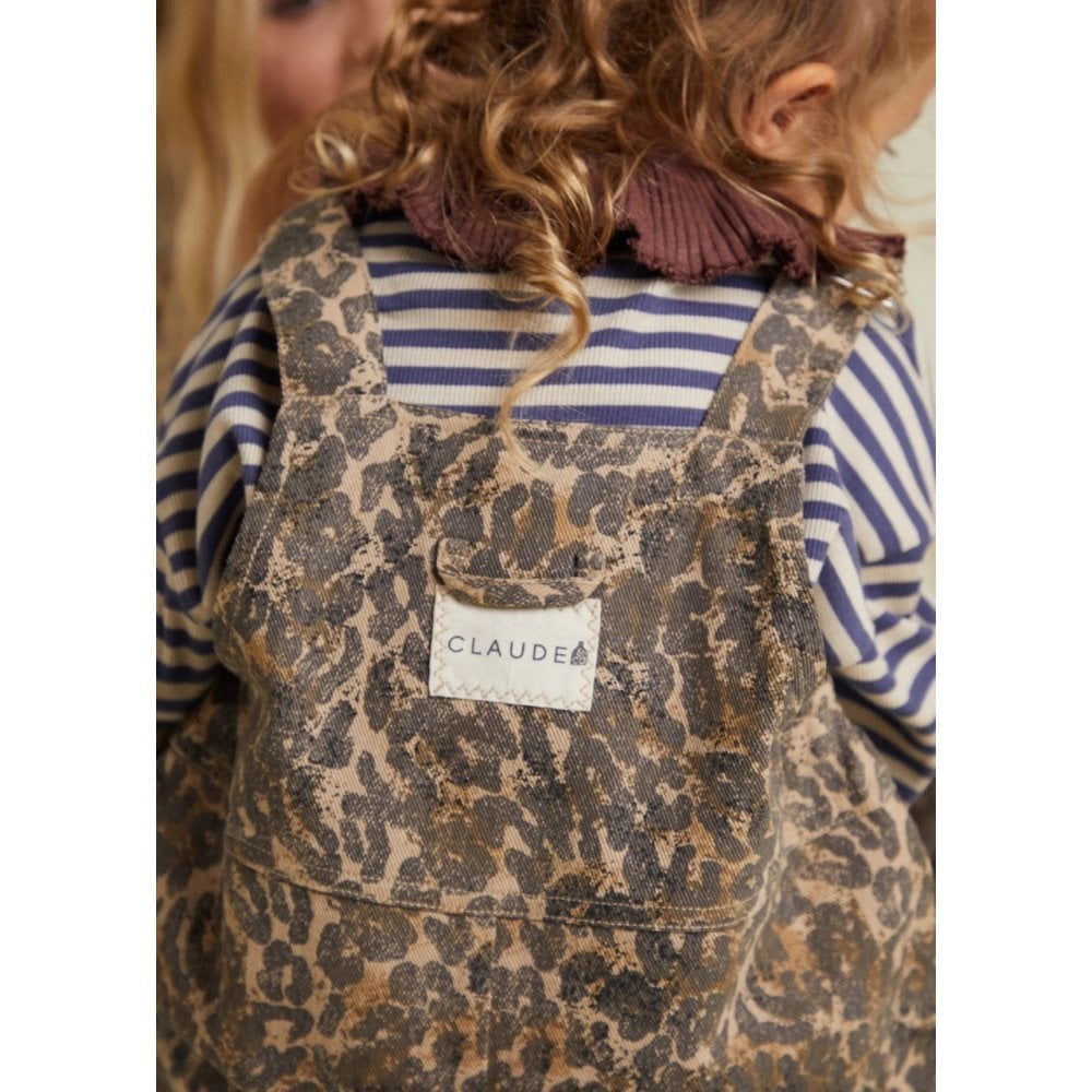 BLYTHE LEOPARD DUNGAREE