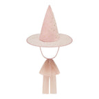 GLINDA BOW WITCH HAT - PINK
