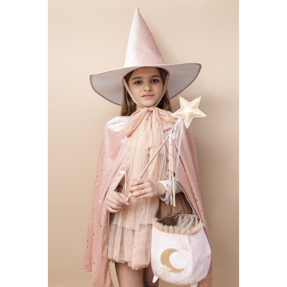 GLINDA BOW WITCH HAT - PINK