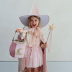 GLINDA BOW WITCH HAT - PINK