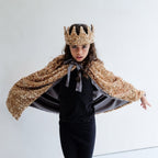 SEQUIN CAPE - GOLD