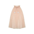 SHIMMER PRINCESS TULLE CAPE - PINK