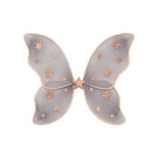 GOLD GLITTER STARRY WINGS - GREY