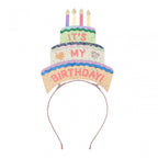 BIRTHDAY CAKE HEADDRESS - HEARTS