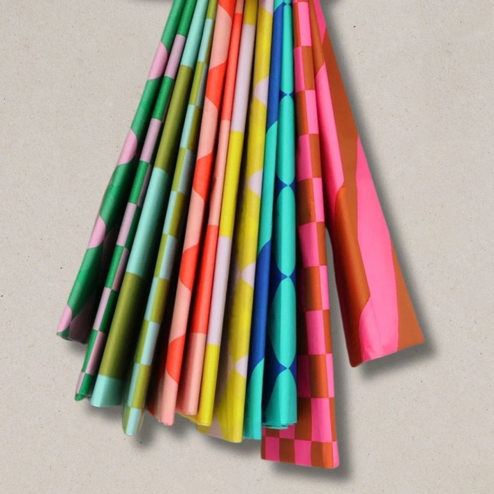 TISSUE PAPER PACK - LILAC/RUST