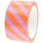 PARCEL TAPE - LILAC/NEON ORANGE