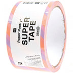 PARCEL TAPE - LILAC/NEON ORANGE