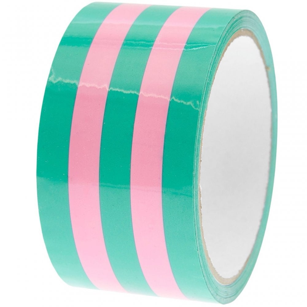 PARCEL TAPE - PINK/GREEN