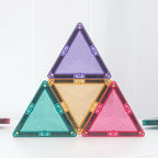 MAGNETIC TILES 48 PIECES - GLITTER CASTLE