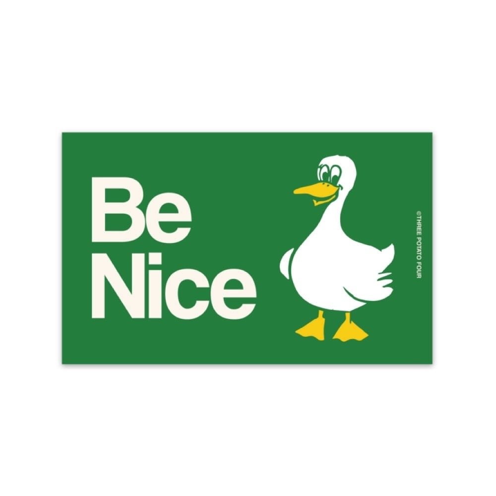 BUMPER MAGNET - BE NICE
