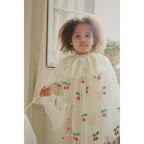 GLITTER FAIRY CAPE & WAND COSTUME
