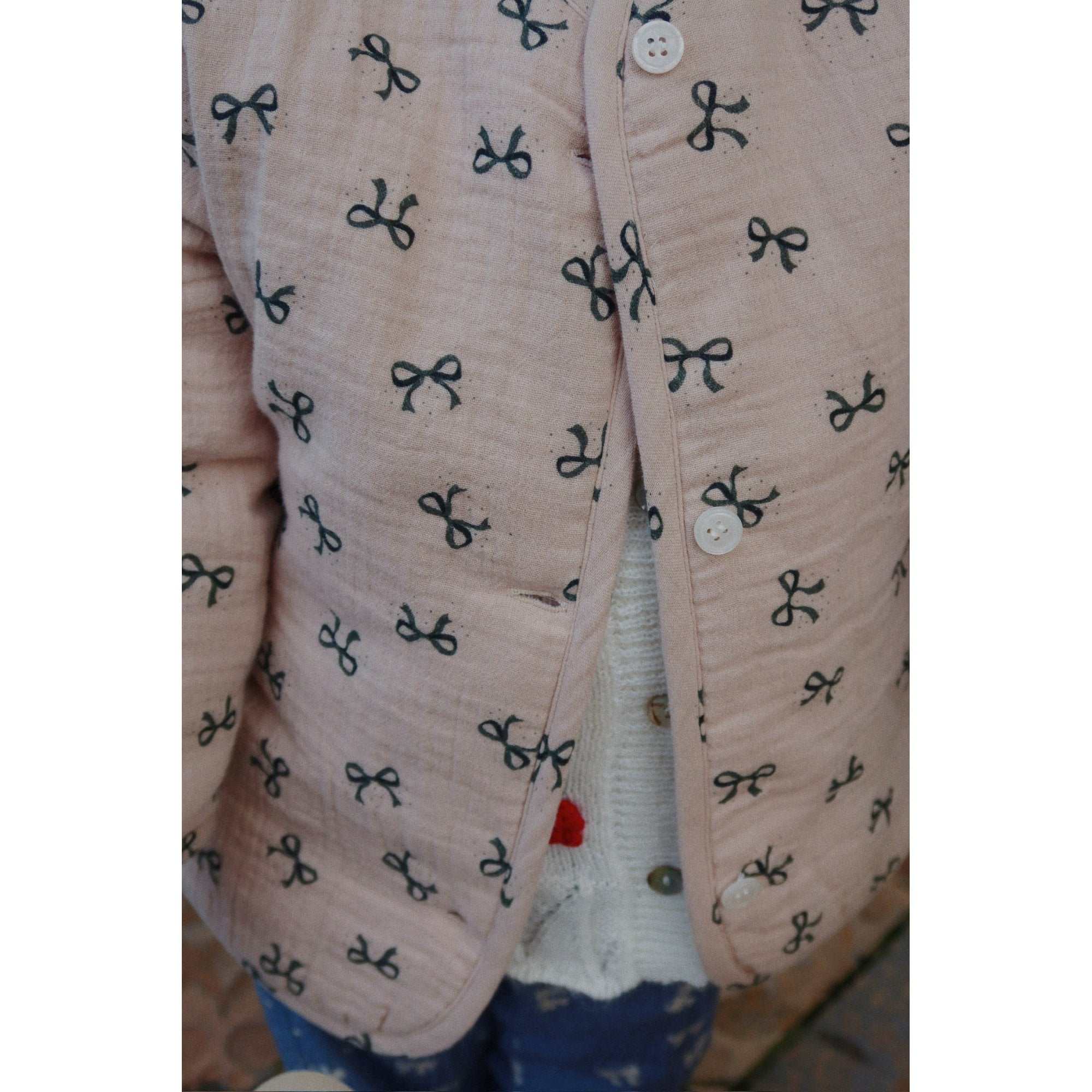 COCO PADDED JACKET - BOW MAGNET
