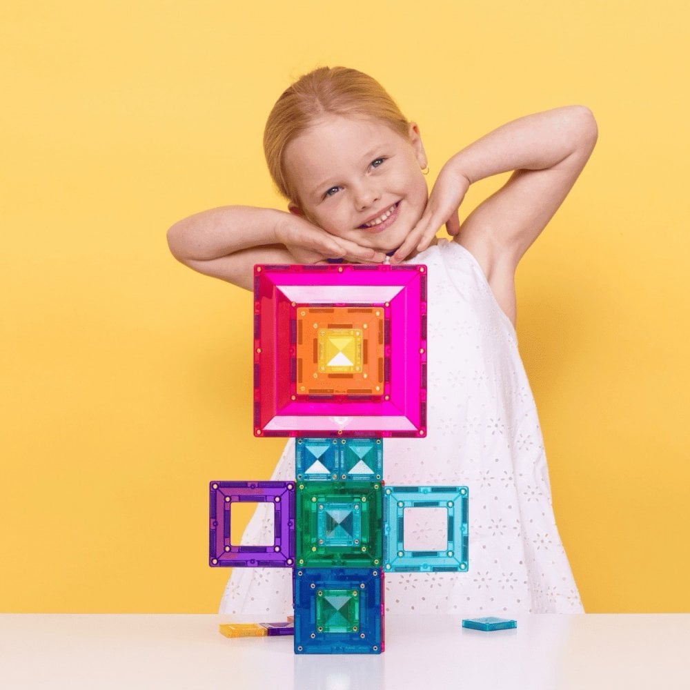MAGNETIC TILES 48 PIECES - BRIGHT PORTAL PACK