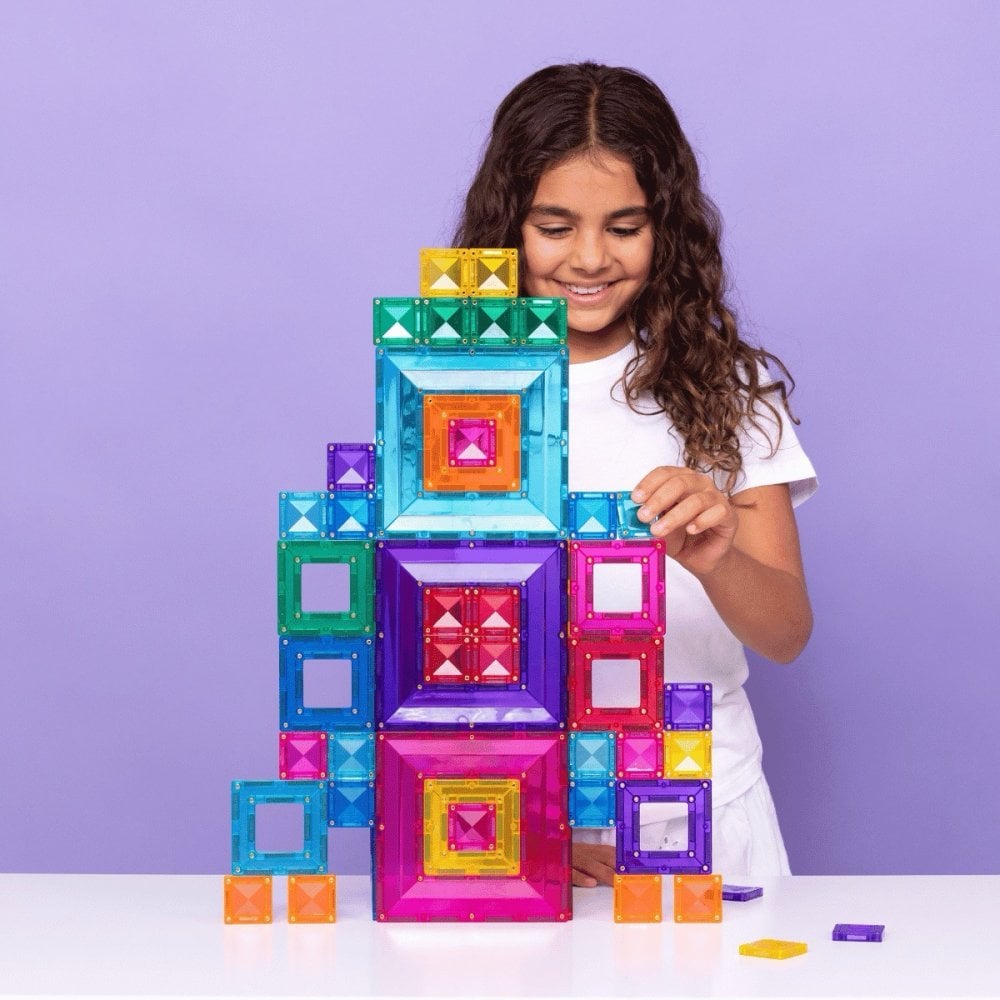MAGNETIC TILES 48 PIECES - BRIGHT PORTAL PACK