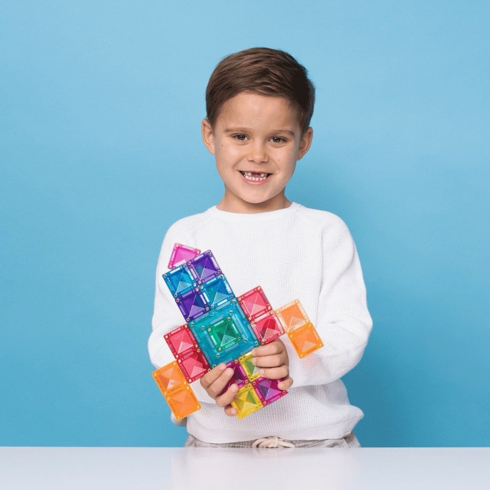 MAGNETIC TILES 48 PIECES - BRIGHT PORTAL PACK
