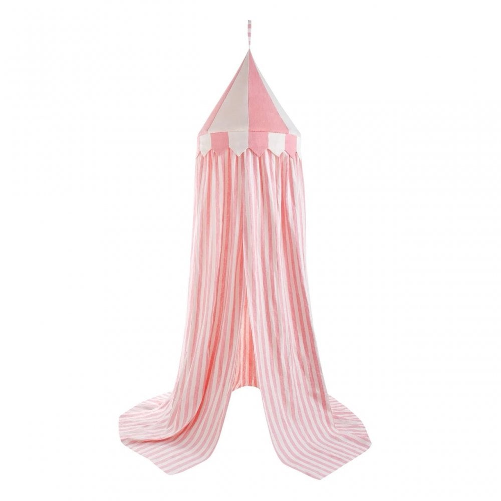 CANDY STRIPE CANOPY - PEONY