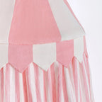 CANDY STRIPE CANOPY - PEONY