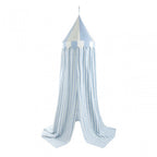 CANDY STRIPE CANOPY - CORNFLOWER