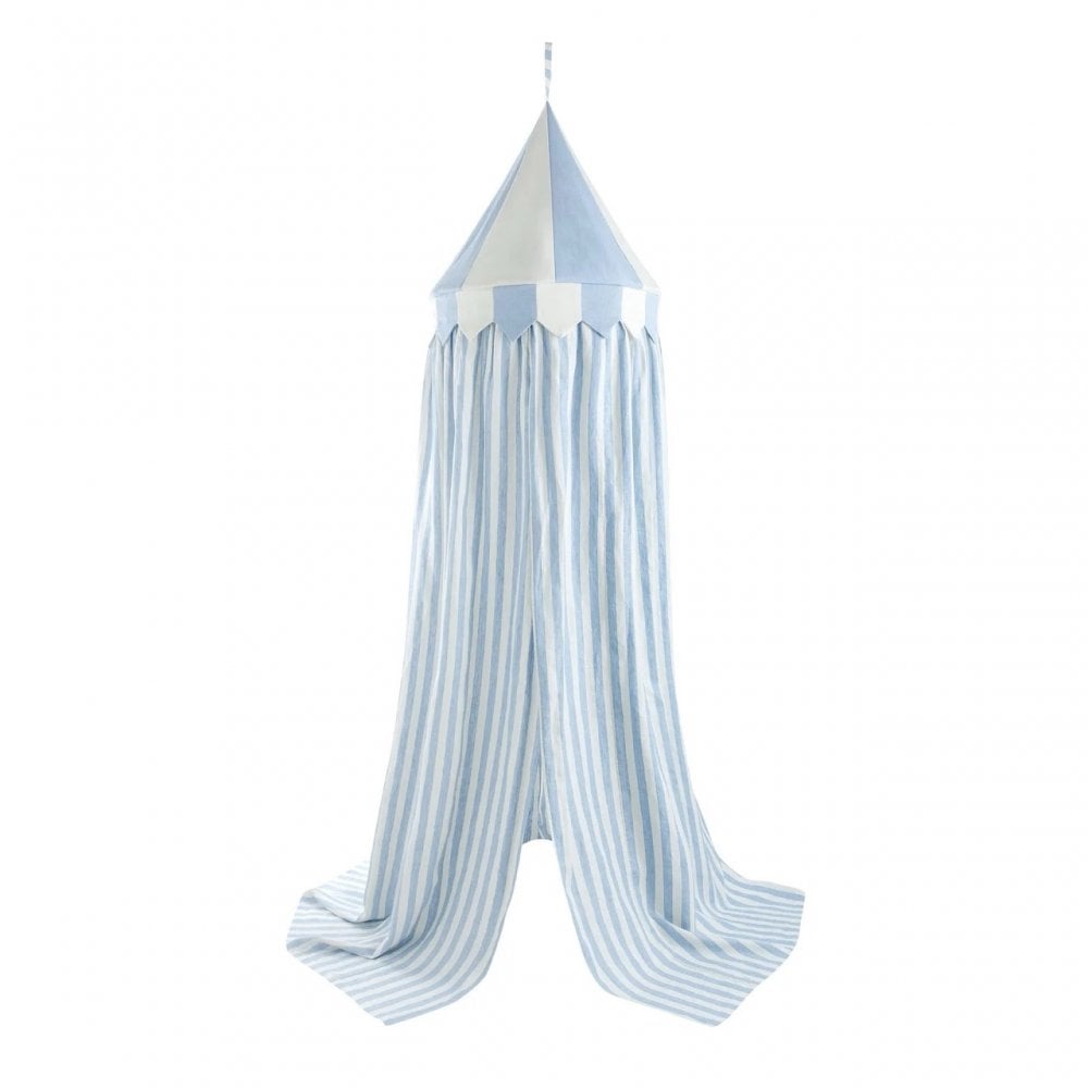 CANDY STRIPE CANOPY - CORNFLOWER