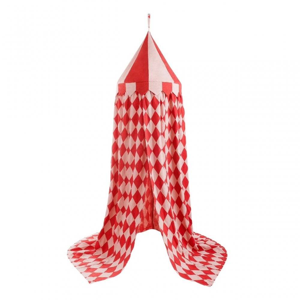 HARLEQUIN CANOPY - RED/PINK