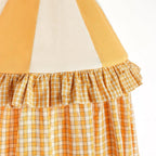 GINGHAM CANOPY - APRICOT