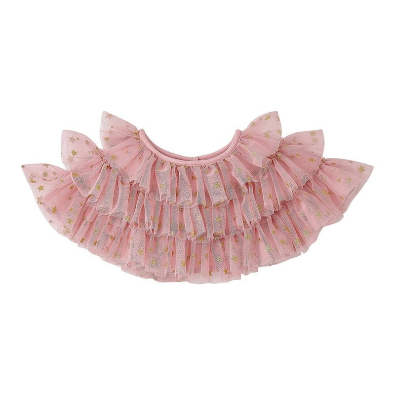 GLITTER STAR CAPE (3-6 YEARS) - Vintage Pink & Gold