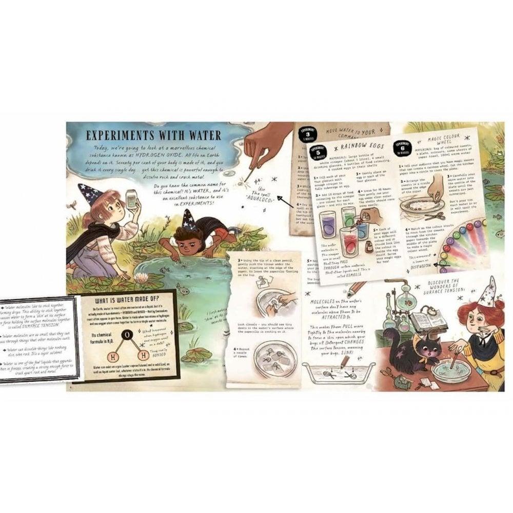 THE WIZARDS GUIDE TO MAGICAL EXPERIMENTS BOOK