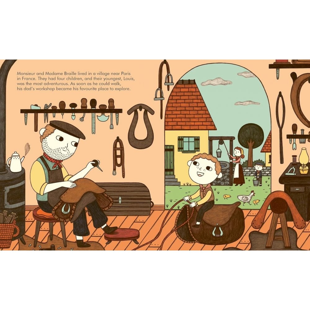 LITTLE PEOPLE BIG DREAMS BOOK - LOUISE BRAILLE (4-7 YEARS)