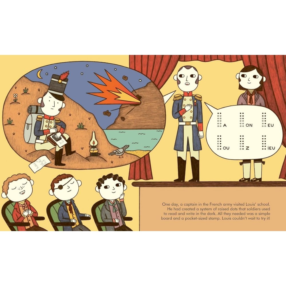 LITTLE PEOPLE BIG DREAMS BOOK - LOUISE BRAILLE (4-7 YEARS)