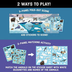 STICKER PLAY ACTIVITY SET - ARCTIC LIFE