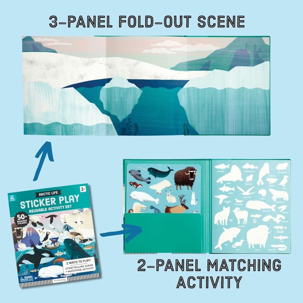 STICKER PLAY ACTIVITY SET - ARCTIC LIFE