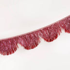 PINK TINSEL SCALLOP GARLAND