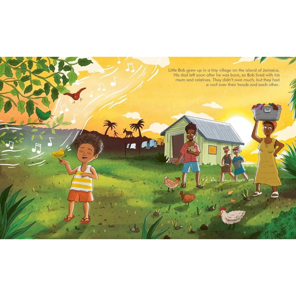 LITTLE PEOPLE BIG DREAMS BOOK - BOB MARLEY (4-7 YEARS)