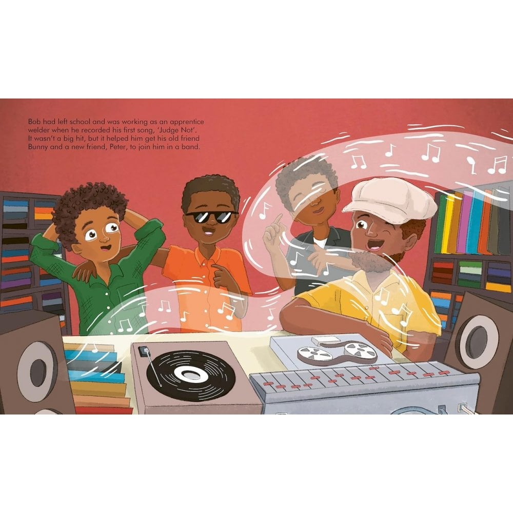 LITTLE PEOPLE BIG DREAMS BOOK - BOB MARLEY (4-7 YEARS)