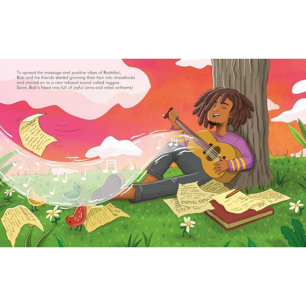 LITTLE PEOPLE BIG DREAMS BOOK - BOB MARLEY (4-7 YEARS)