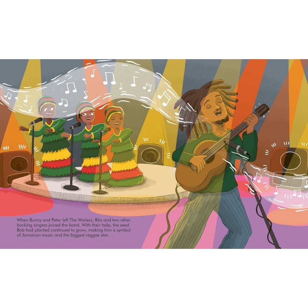 LITTLE PEOPLE BIG DREAMS BOOK - BOB MARLEY (4-7 YEARS)