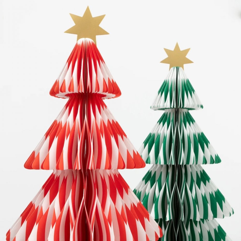 STRIPE PAPER HONEYCOMB TREES