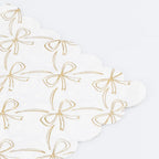 16 GOLD BOW NAPKINS