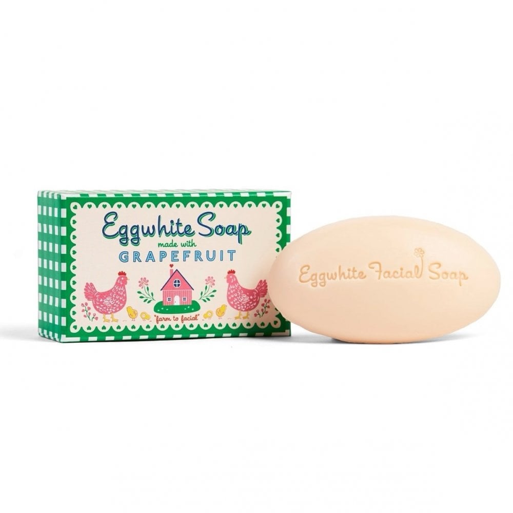 EGG WHITE + GRAPEFRUIT FACIAL SOAP