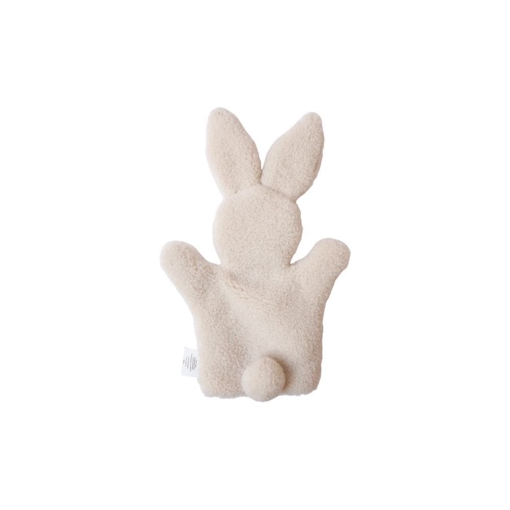 HAND PUPPET - BUNNY RABBIT CHICHI POMPOM