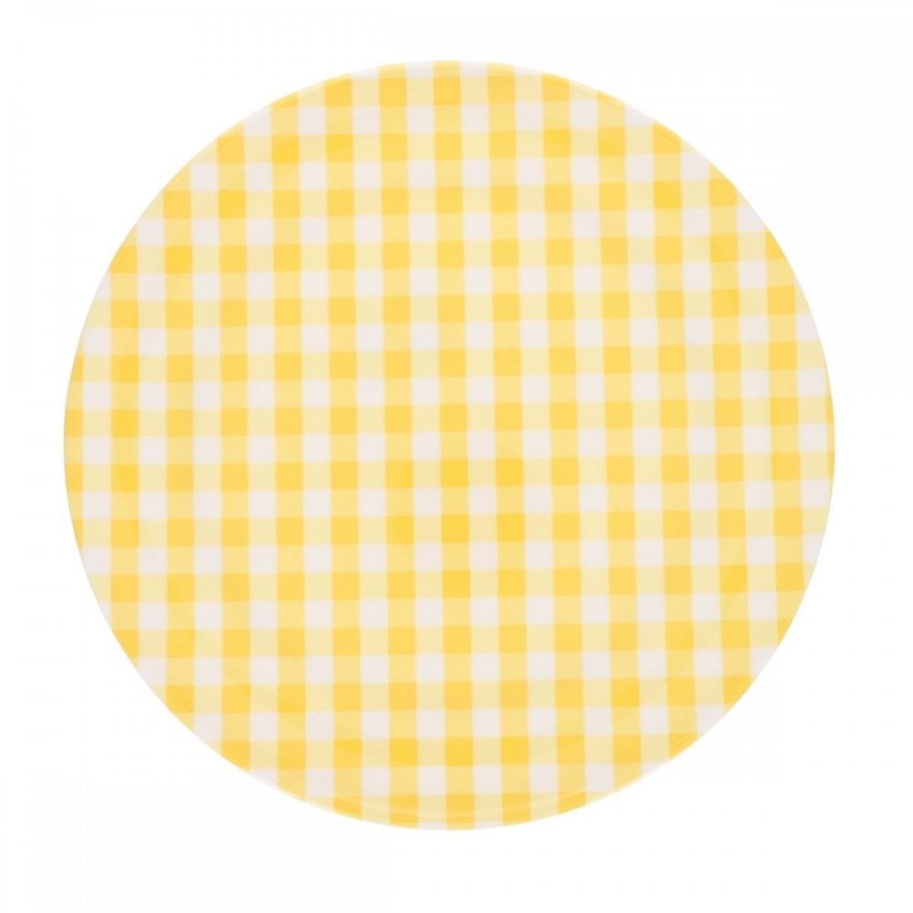 MELAMINE PLATE GINGHAM