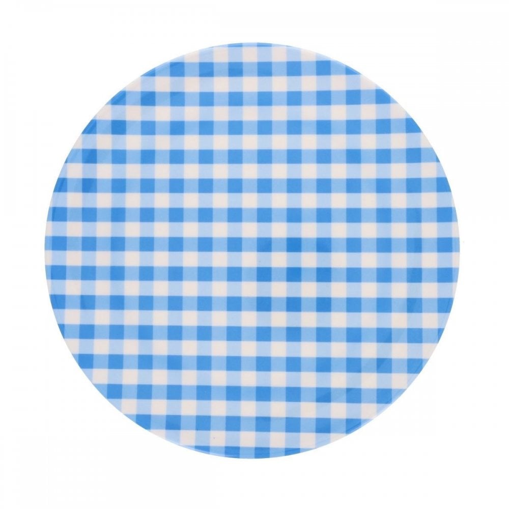 MELAMINE PLATE GINGHAM