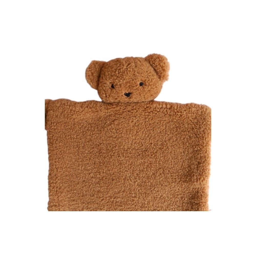 COMFORTER - BROWN TEDDY BEAR
