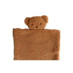 COMFORTER - BROWN TEDDY BEAR