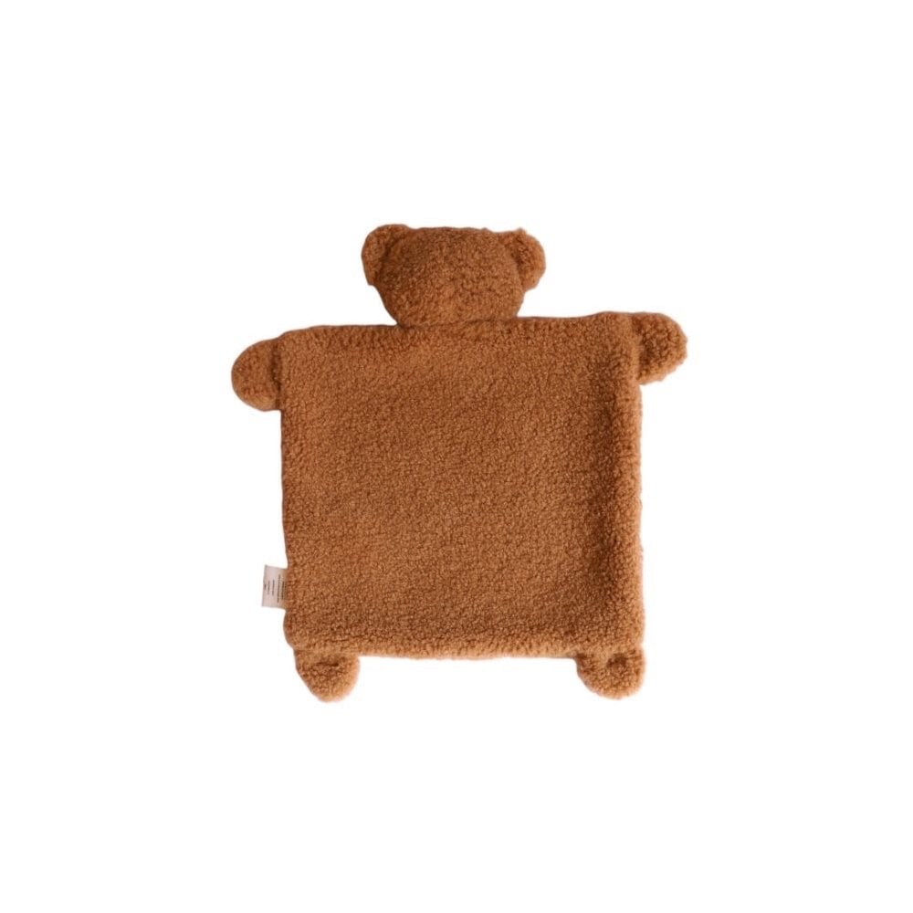 COMFORTER - BROWN TEDDY BEAR