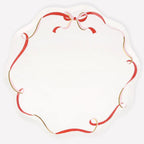 8 RIBBON BOW PLATES